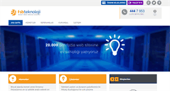 Desktop Screenshot of fsbteknoloji.com