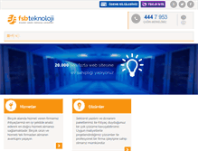 Tablet Screenshot of fsbteknoloji.com